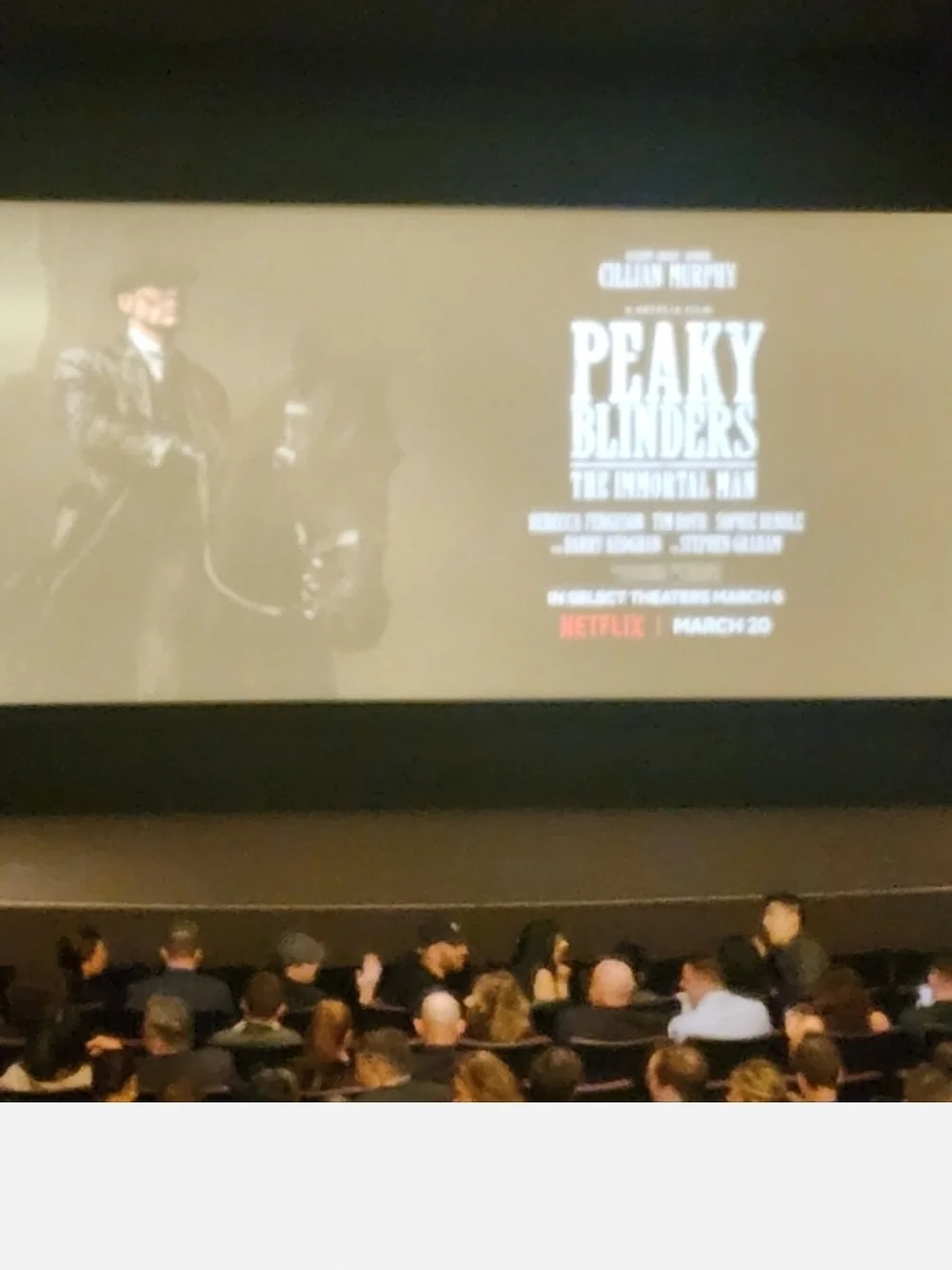 Peaky Blinders Cap - Red Carpet Premier Immortal Man W/ Tkt - Picture 3 of 7